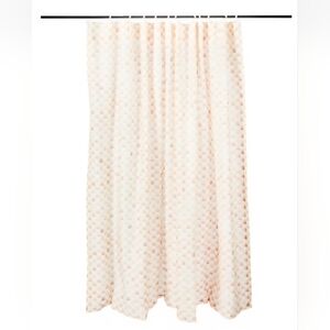 MacKenzie- Childs Rosy Check Shower Curtain, 72"×72", Retail Price $199.95 USD
